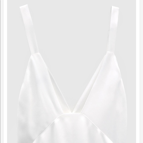 ZARA V-Neck Short Mini Dress - Picture 7 of 8